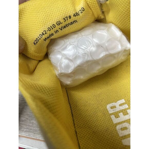 Camper Yellow Leather Casual Lace Up Lightweight Sneakers Women Sz 37EU/6.5M US - Picture 11 of 16